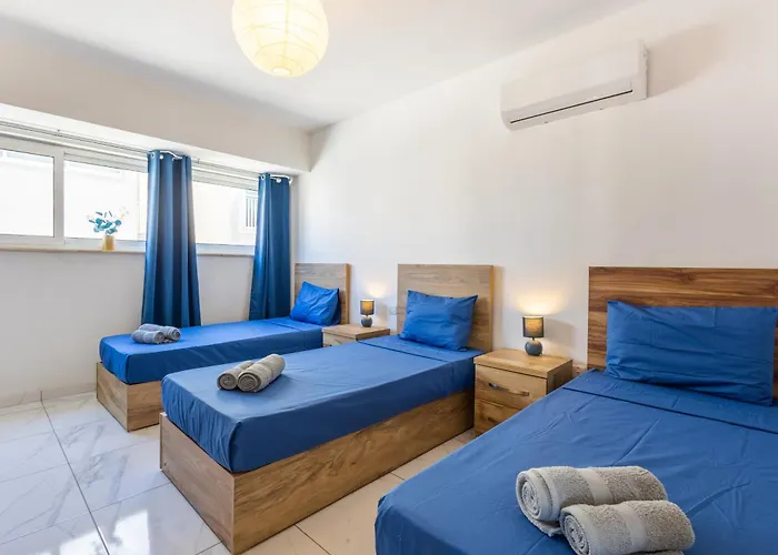 Palm 46 - Near The Promenade - Private Balcony By Quicktrips * St. Paul's Bay