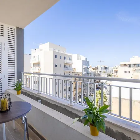 アパート Palm 46 - Near The Promenade - Private Balcony By Quicktrips